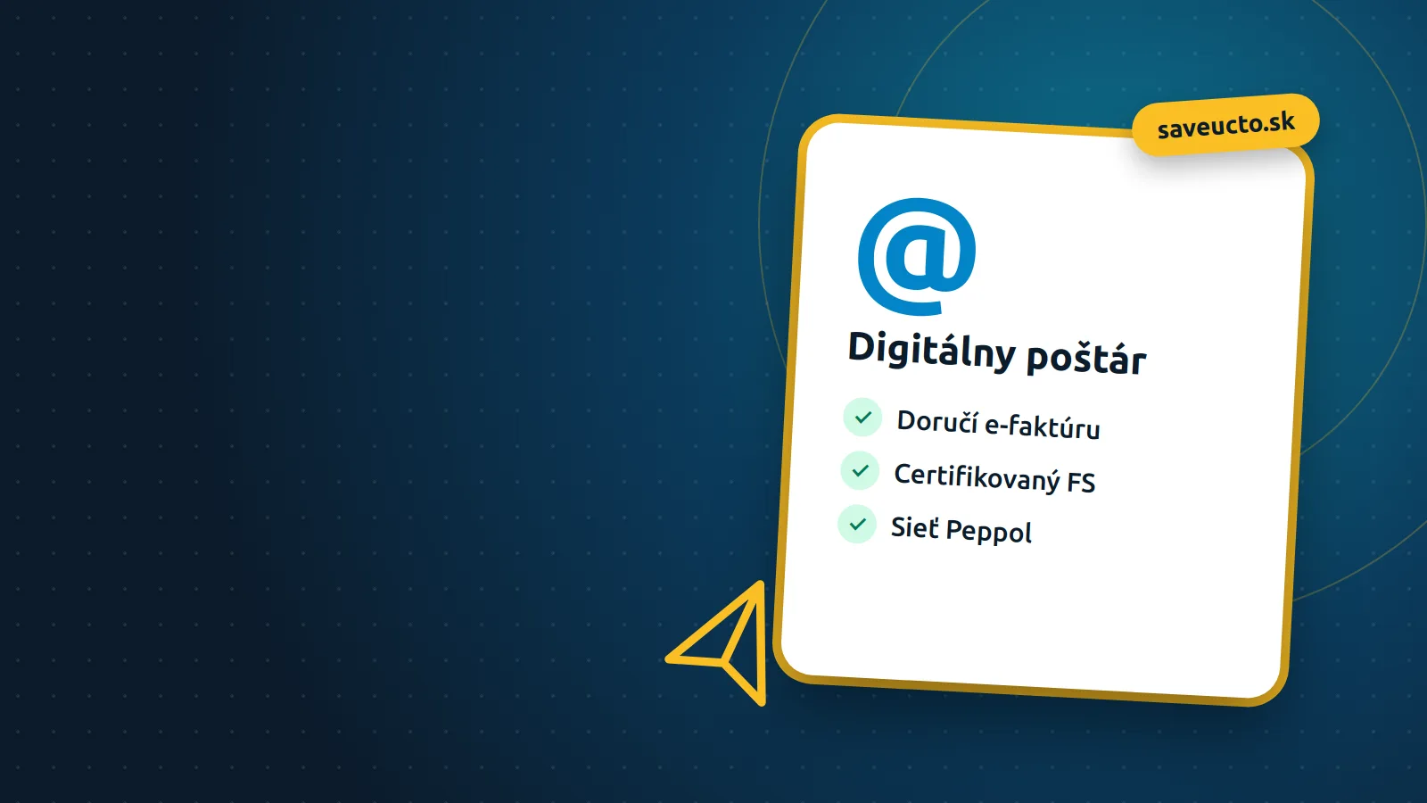 Digitálny poštár doručuje e-faktúry cez sieť Peppol